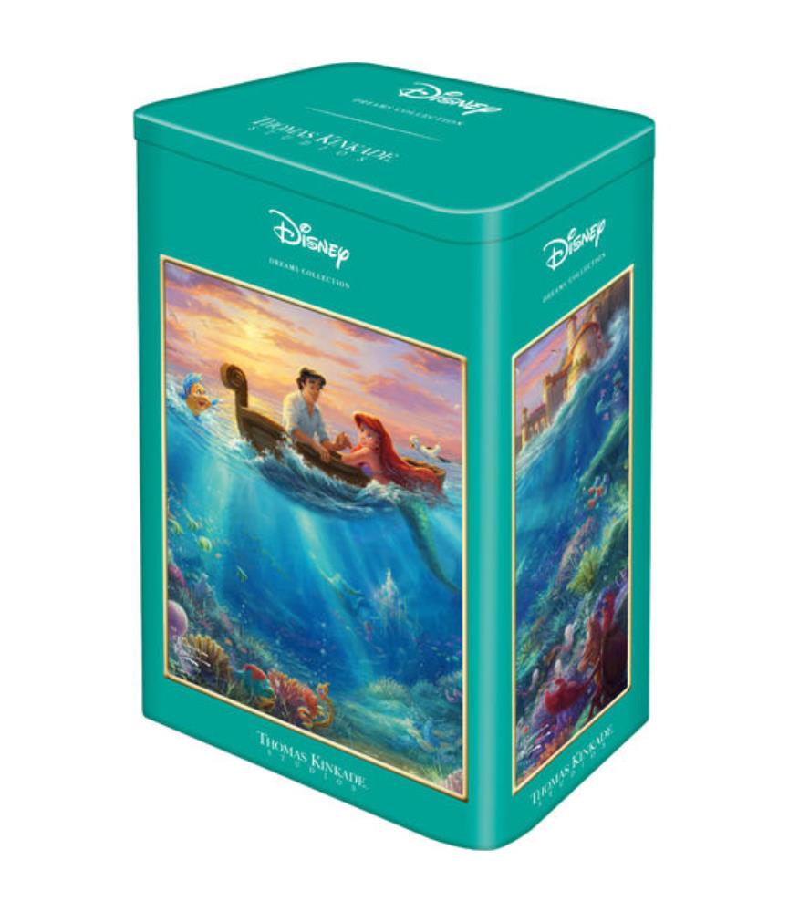 The Little Mermaid, Thomas Kinkade, Tin Box (500p)