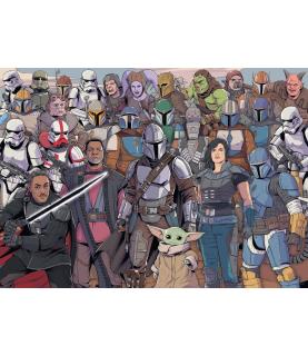 Star Wars The Mandalorian Jigsaw Puzzle: 1000 pieces