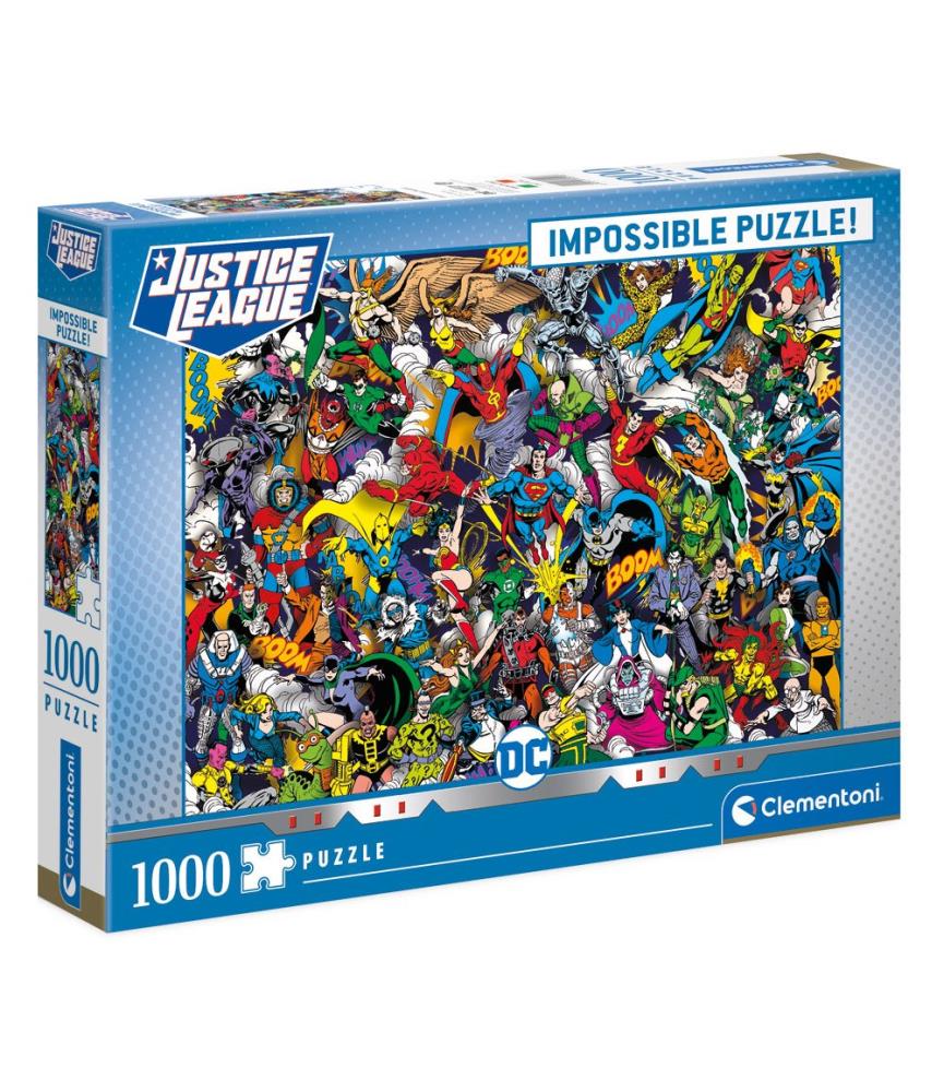DC Comics Impossible Jigsaw Puzzle Justice League (1000 pieces)
