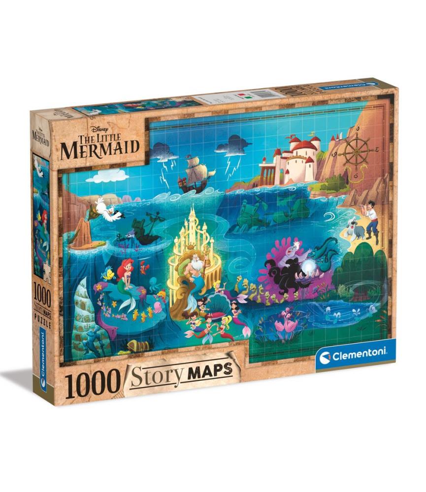 Story Maps Jigsaw Puzzle The Little Mermaid (1000p)
