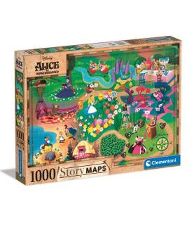 Story Maps Jigsaw Puzzle Alice in Wonderland (1000p)