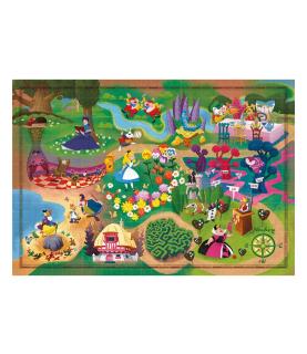 Story Maps Jigsaw Puzzle Alice in Wonderland (1000p)