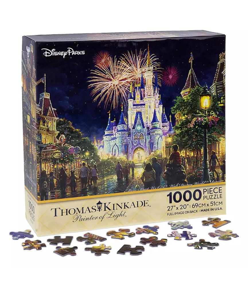 Main Street USA Walt Disney World Resort Puzzle by Thomas Kinkade
