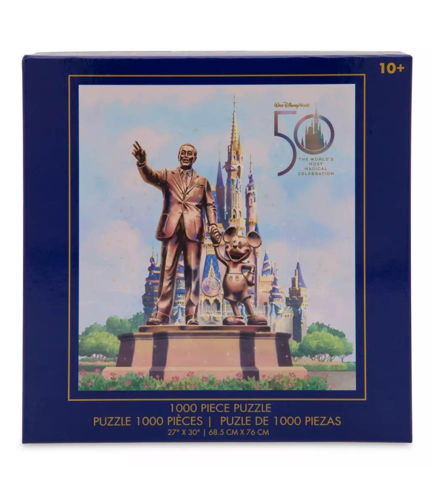 Walt Disney and Mickey Mouse ''Partners'' Puzzle – Walt Disney World 50th Anniversary