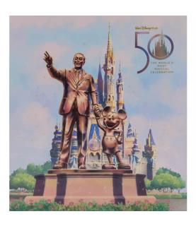 Walt Disney and Mickey Mouse ''Partners'' Puzzle – Walt Disney World 50th Anniversary