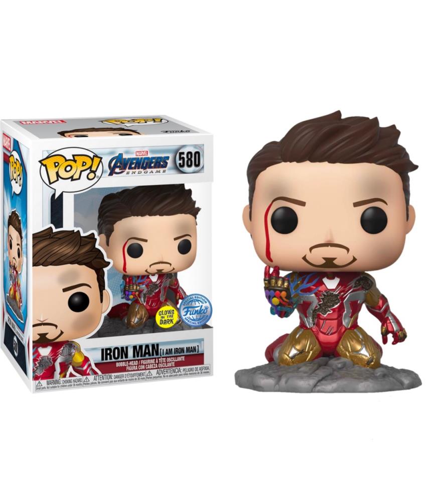 Avengers Endgame POP! Movies Vinyl Figure I Am Iron Man (no580)