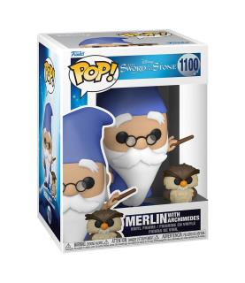 The Sword in the Stone POP! & Buddy Vinyl Figure Merlin w/Archimedes  (no1100)
