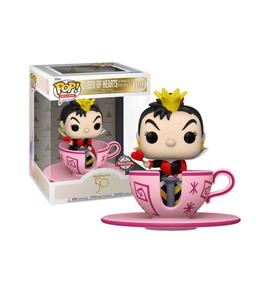 Alice in Wonderland - Queen of Hearts in Teacup (no1107)