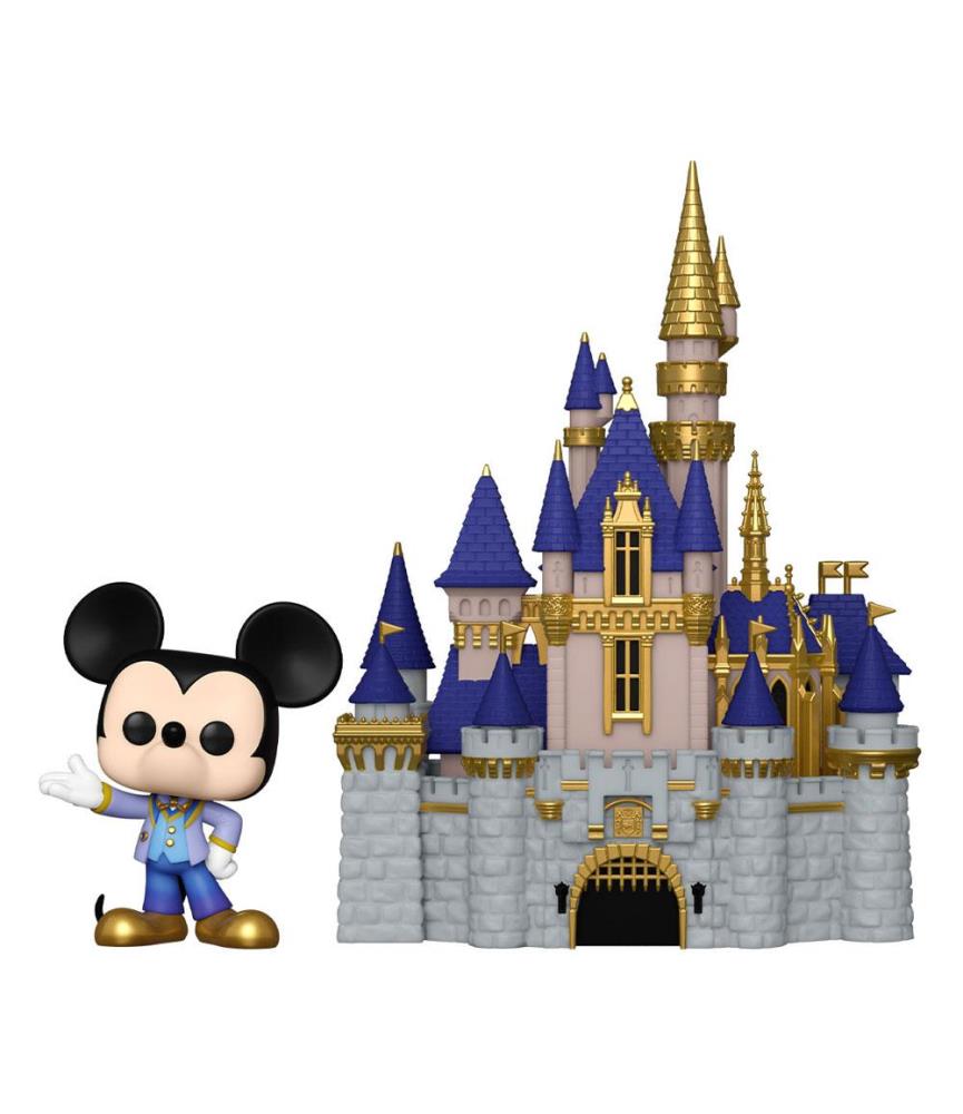 Walt Disney World 50th Anniversary POP! Town Vinyl Figure Castle & Mickey (#26)