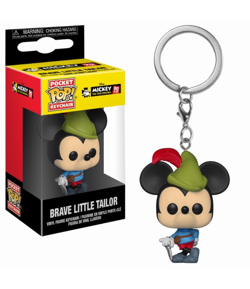 Pocket Pop Keychains: Mickey's 90th - Brave Little Tailor