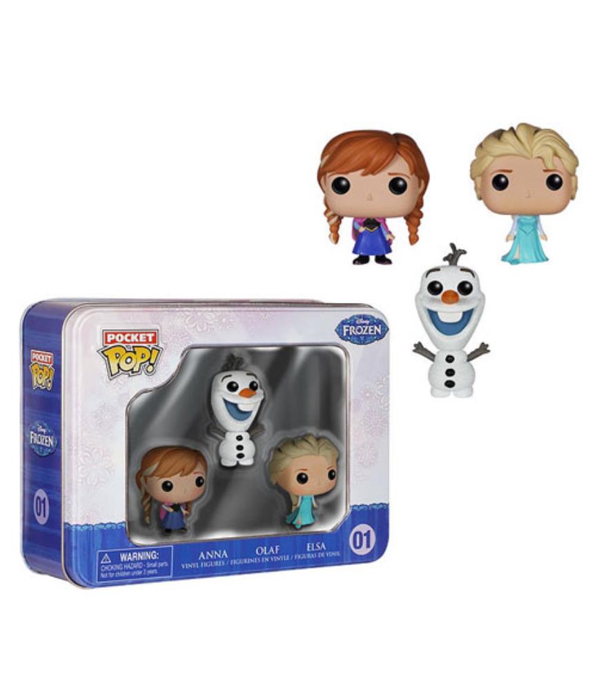 Pocket Frozen Tin: Anna, Elsa & Olaf (no01)
