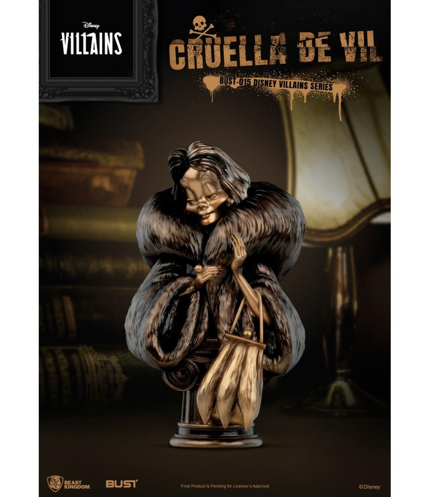 Villains Series - Cruella De Vil Bust