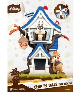 Chip 'n Dale Tree House PVC Diorama