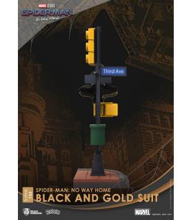 Marvel: Spider-Man No Way Home - Black and Gold Suit PVC Diorama Statue