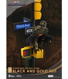 Marvel: Spider-Man No Way Home - Black and Gold Suit PVC Diorama Statue