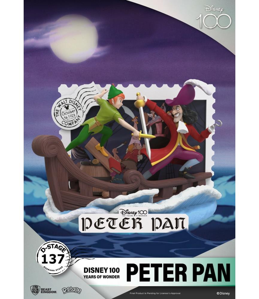 Disney: 100th Anniversary - Peter Pan PVC Diorama Statue
