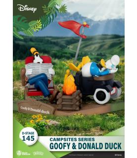 Campsites Series - Goofy & Donald Duck PVC Diorama