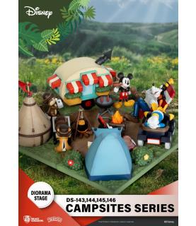 Campsites Series - Goofy & Donald Duck PVC Diorama