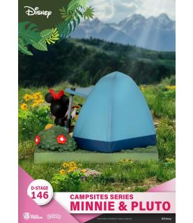 Campsites Series - Minnie & Pluto PVC Diorama