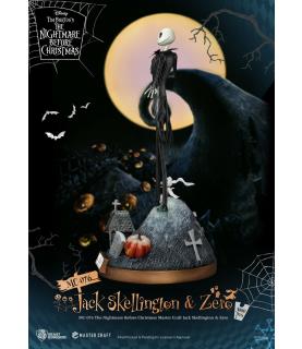Master Craft Jack Skellington & Zero Statue