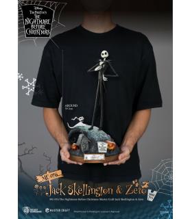 Master Craft Jack Skellington & Zero Statue