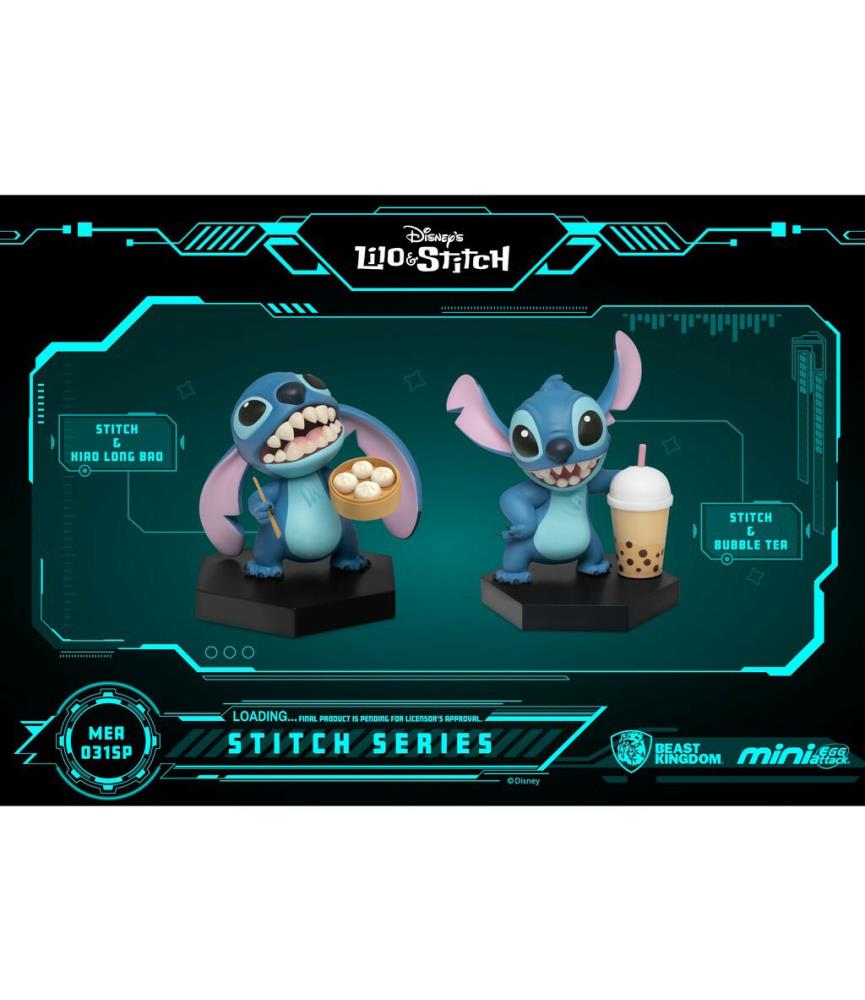 Lilo and Stitch - Stitch Series - Asian Cuisine 3 inch Figure 2-Pack