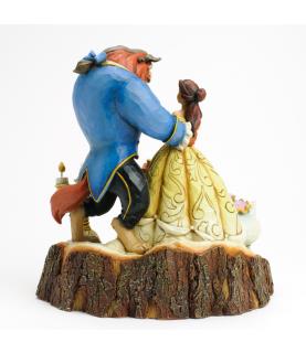Tale As Old As Time: Wood Carved Beauty & The Beast