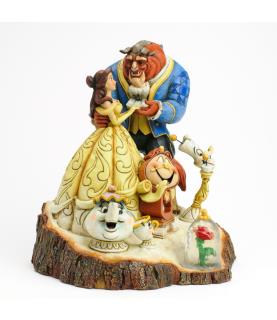 Tale As Old As Time: Wood Carved Beauty & The Beast