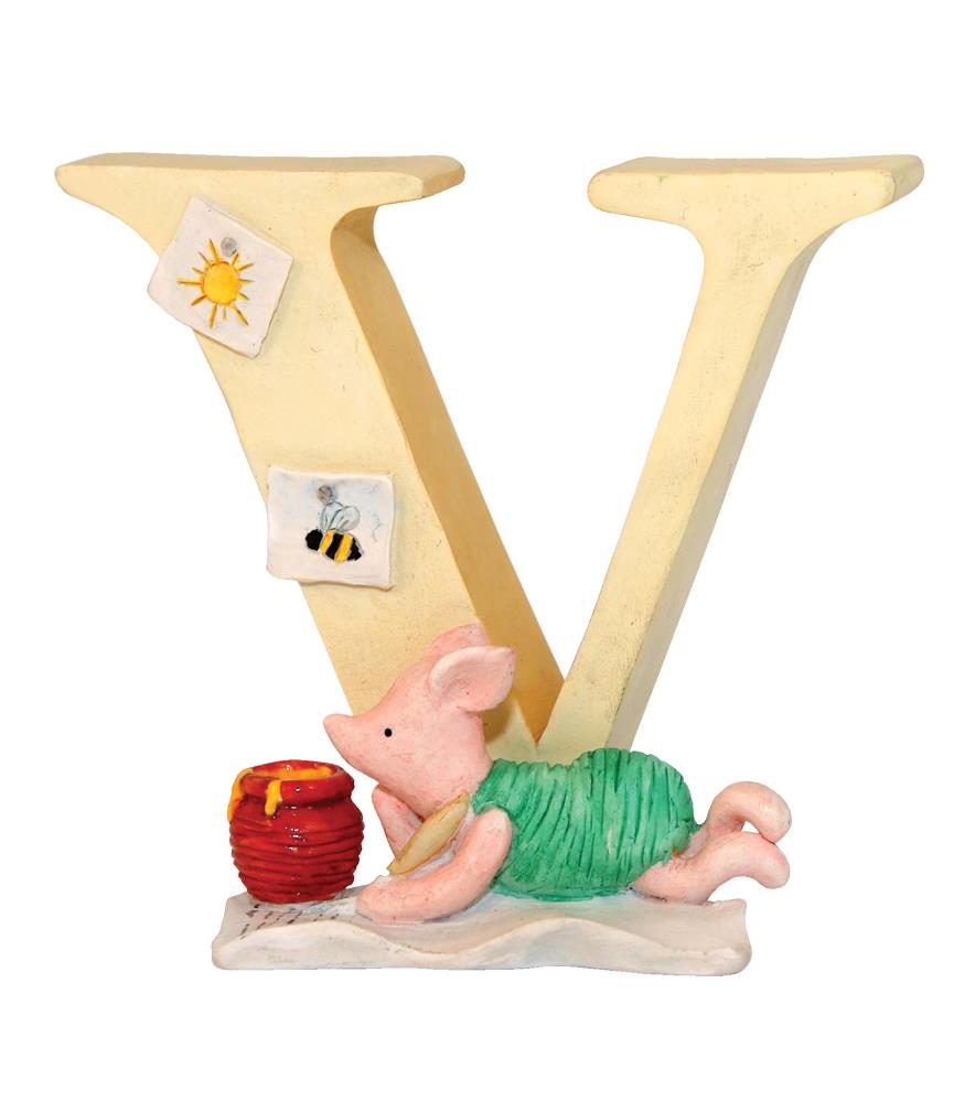V - Piglet writing