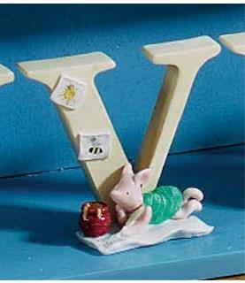 V - Piglet writing