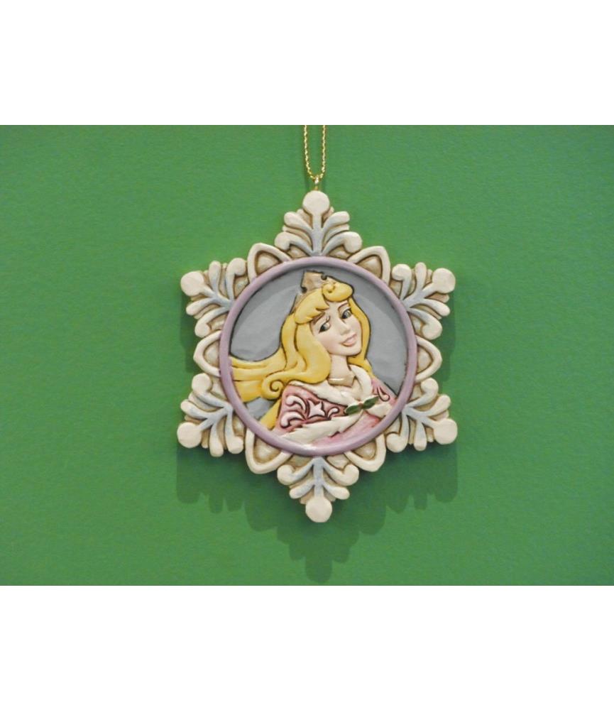Snow Flakes Princess Orn set of 5: 2 of 5: Aurora