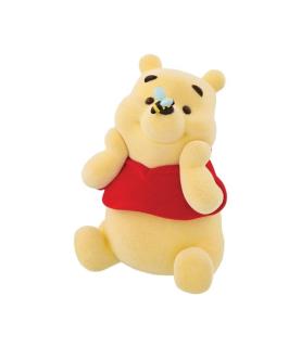 Flocked Winnie the Pooh Figurine