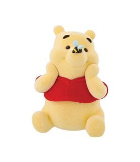 Flocked Winnie the Pooh Figurine