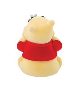 Flocked Winnie the Pooh Figurine