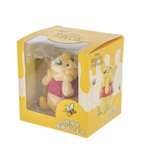 Flocked Winnie the Pooh Figurine