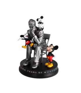 Walt with Mickey Mouse Through the Years Disney 100 Figurine