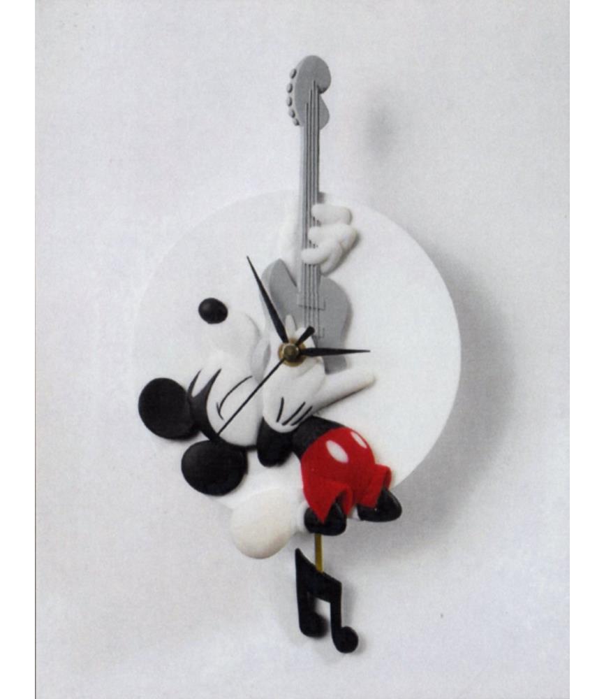Mickey Rocks Wall Clock