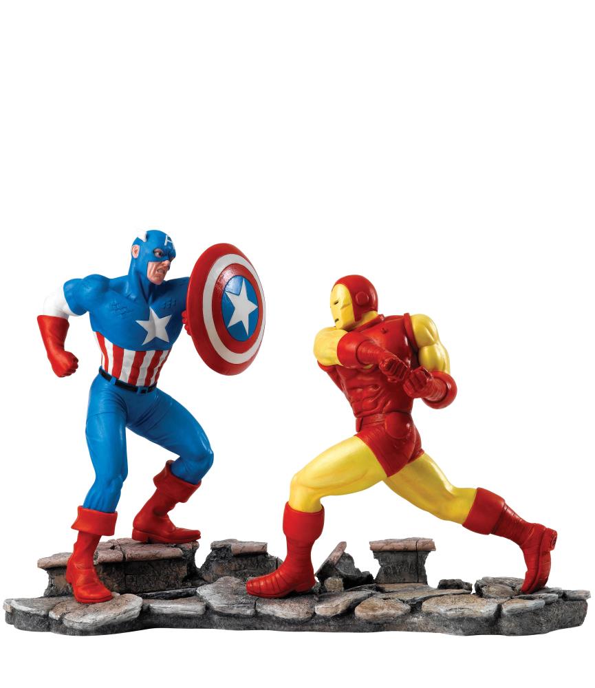 Captain America vs Iron Man