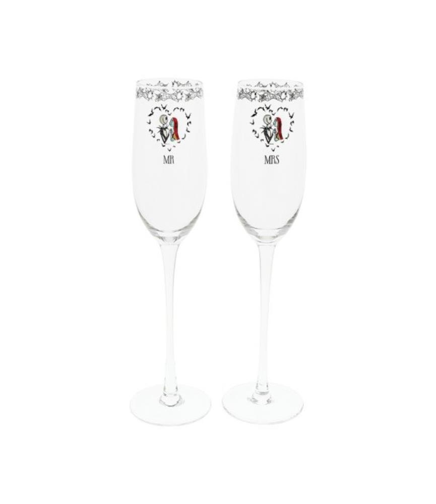 Nightmare Before Christmas Toasting Glasses