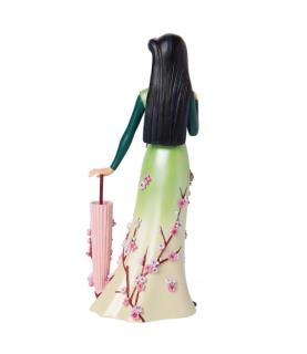 Botanical Couture Mulan Figurine