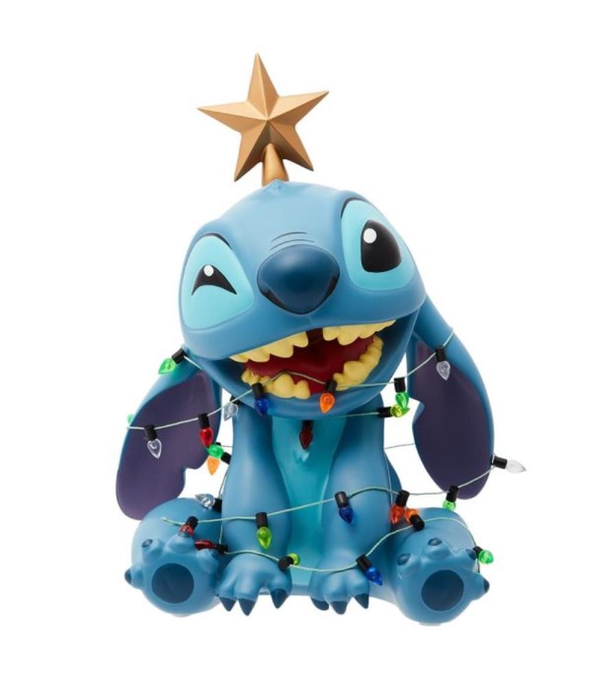 Christmas Stitch wrapped in Lights