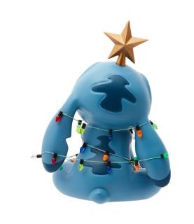 Christmas Stitch wrapped in Lights