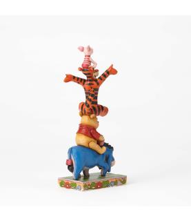 Built by Friendhship: Eeyore, Pooh, Tigger and Piglet