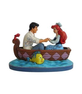 Waiting for a Kiss: Ariel and Prince Eric (Signed by Jim Shore)