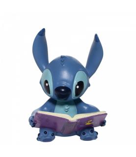 Stitch Reading Book Mini Figurine