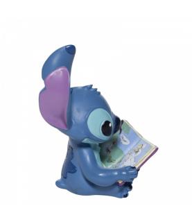 Stitch Reading Book Mini Figurine