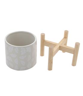 Forest Friends Bambi Planter on a stand
