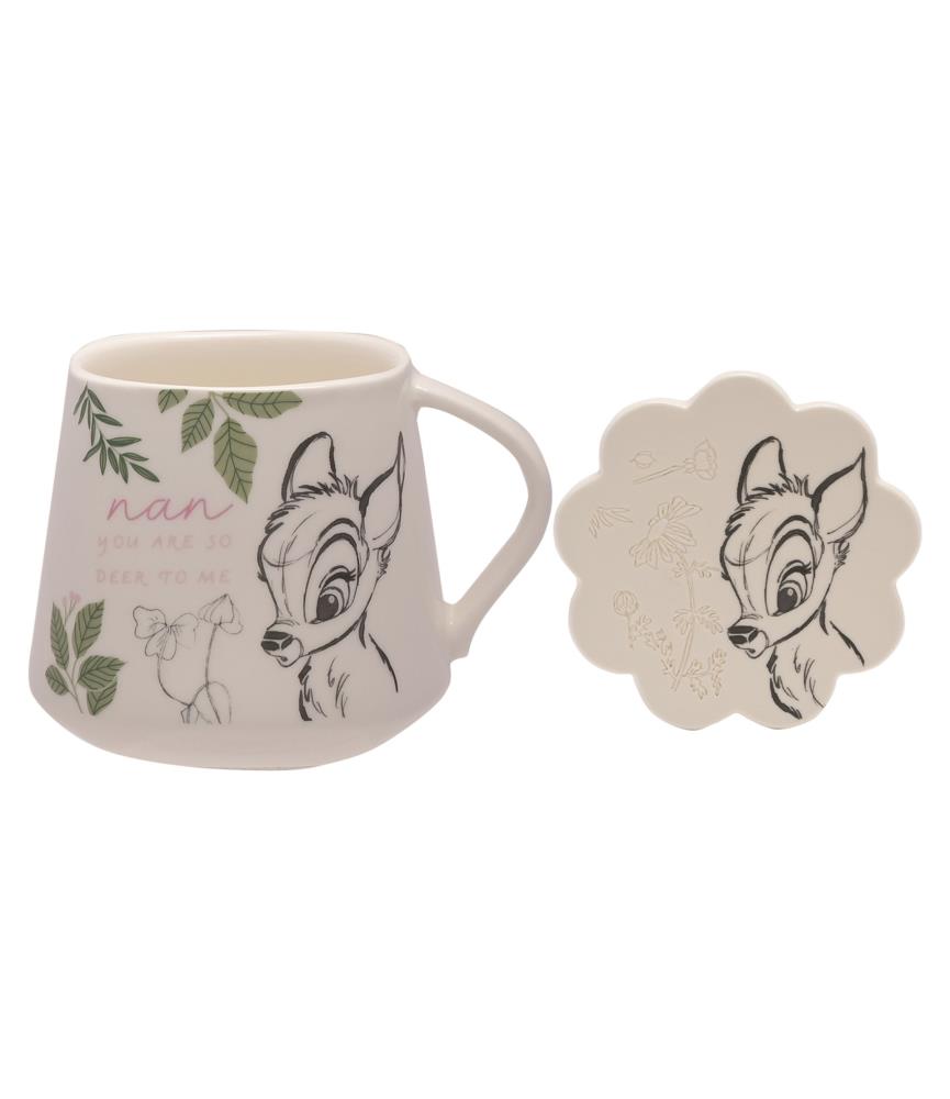 Disney Forest Friends Bambi Mug & Coaster Set 'Nan'