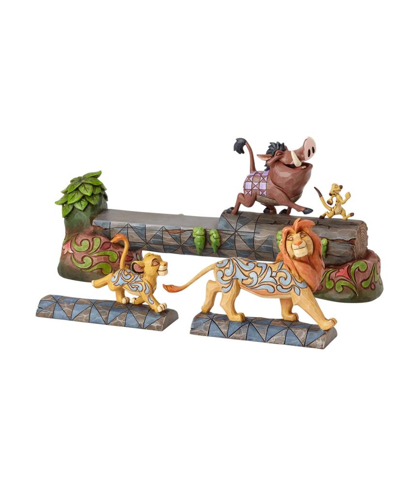 Carefree Camaraderie: Simba Timon and Pumbaa