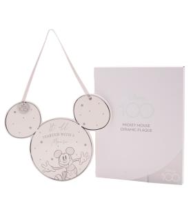 Disney 100 Ceramic Plaque - Mickey Mouse